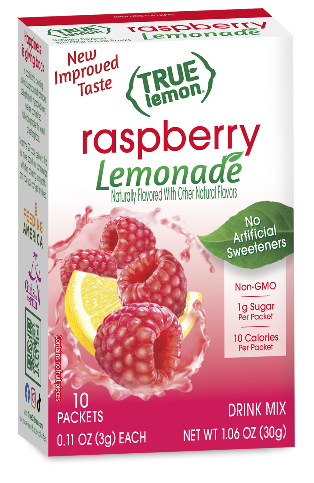 True Citrus True Lemon Drink Mix - Raspberry Lemonade