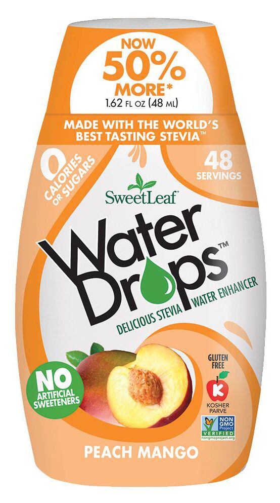 SweetLeaf Water Drops Water Enhancer - Peach Mango 1.62 fl oz.