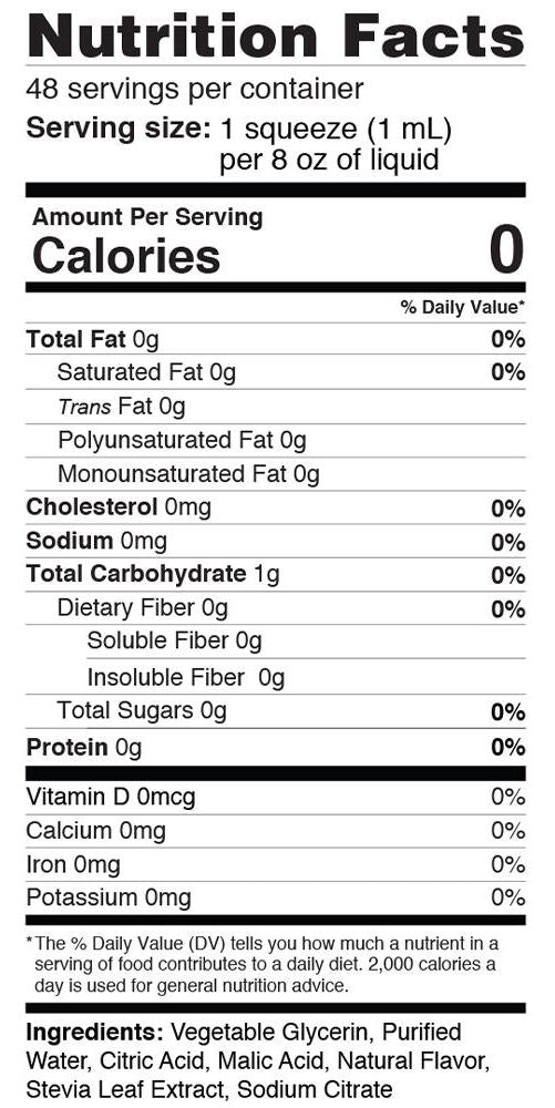SweetLeaf Water Drops Water Enhancer - Raspberry Lemonade 1.62 fl oz.
