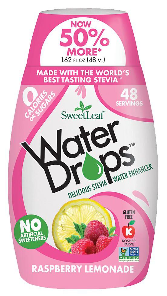 SweetLeaf Water Drops Water Enhancer - Raspberry Lemonade 1.62 fl oz.