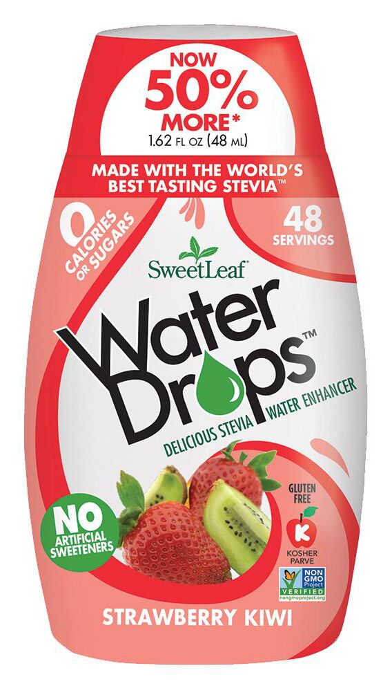 SweetLeaf Water Drops Water Enhancer - Strawberry Kiwi 1.62 fl oz.