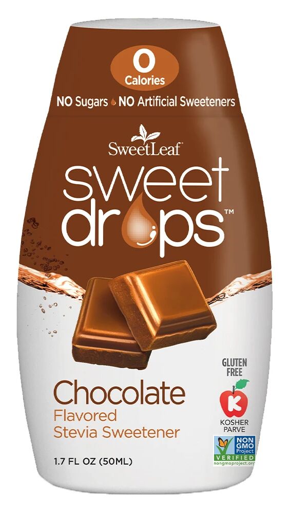 SweetLeaf Sweet Drops Stevia Sweetener - Chocolate Flavored 1.7 fl oz. (50 ml)