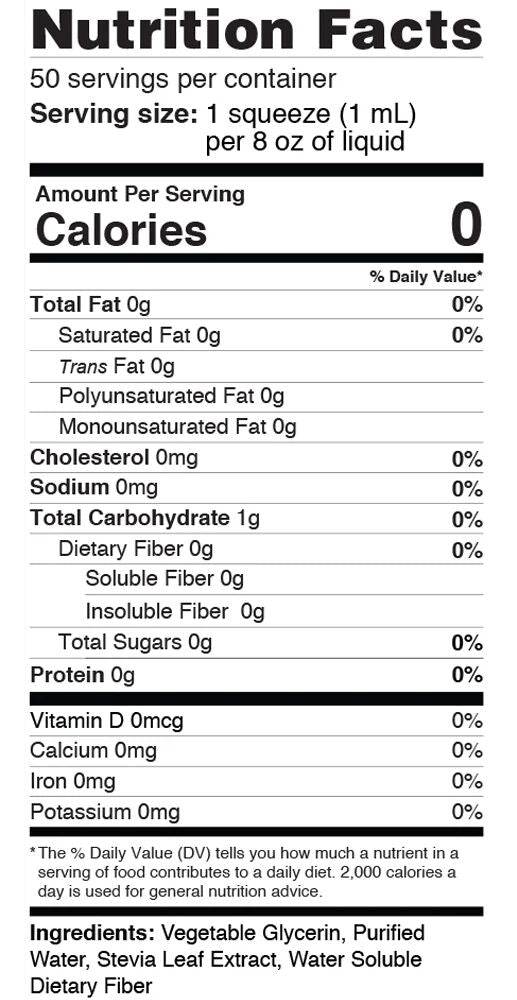 SweetLeaf Sweet Drops Stevia Sweetener - SteviaClear 1.7 fl oz. (50 ml)