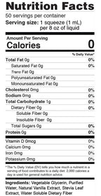 SweetLeaf Sweet Drops Stevia Sweetener - Vanilla Flavored 1.7 fl oz. (50 ml)