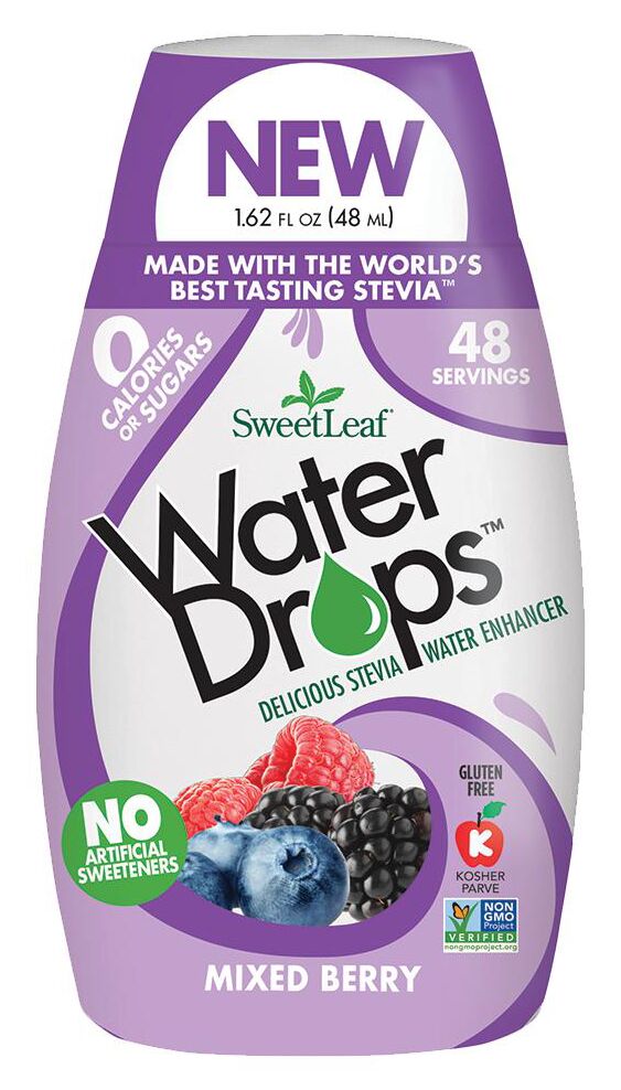 SweetLeaf Water Drops Water Enhancer - Mixed Berry 1.62 fl oz.