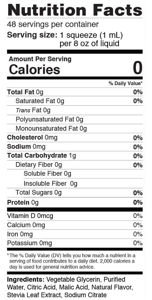 SweetLeaf Water Drops Water Enhancer - Tropical Punch 1.62 fl oz.