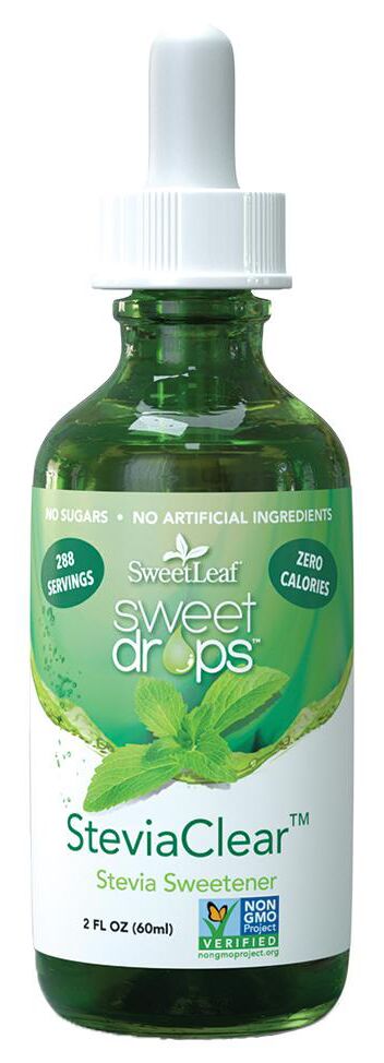 SweetLeaf Liquid Stevia Sweet Drops Sweetener - 2 fl oz. (60 ml)