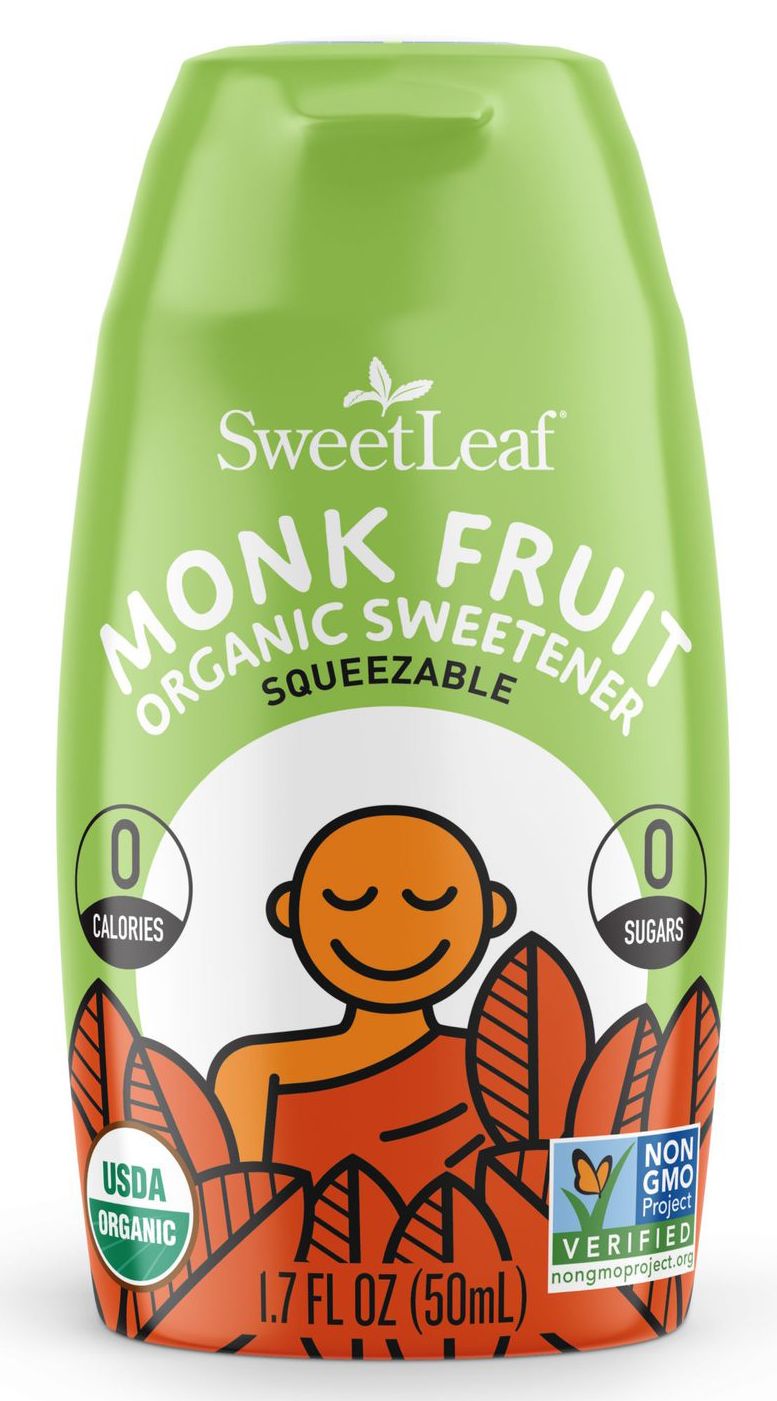 SweetLeaf Monk Fruit Squeezable Sweetener Organic - Clear 1.7 fl oz. (50 ml)