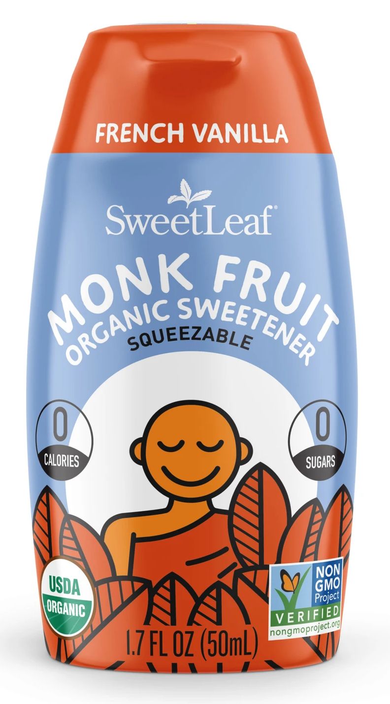 SweetLeaf Monk Fruit Squeezable Sweetener Organic - French Vanilla 1.7 fl oz. (50 ml)