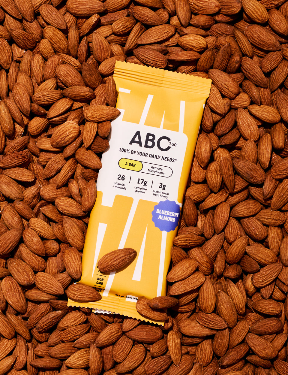 ABC 360 Complete Meal Bars - Blueberry Almond, One Bar
