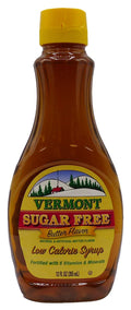 Maple Grove Farms Vermont Sugar-free Syrup - Butter Flavor 12 fl oz.
