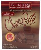 Healthsmart ChocoRite Solid Chocolate Bars - 5 bars, Dark Chocolate