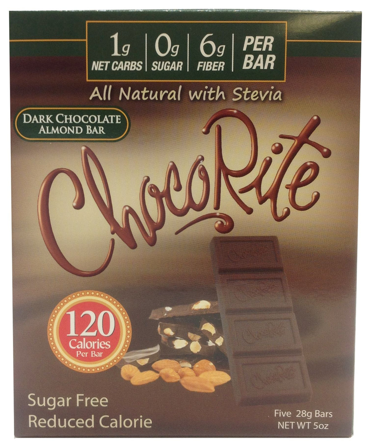 #Flavor_Dark Chocolate Almond #Size_5 bars