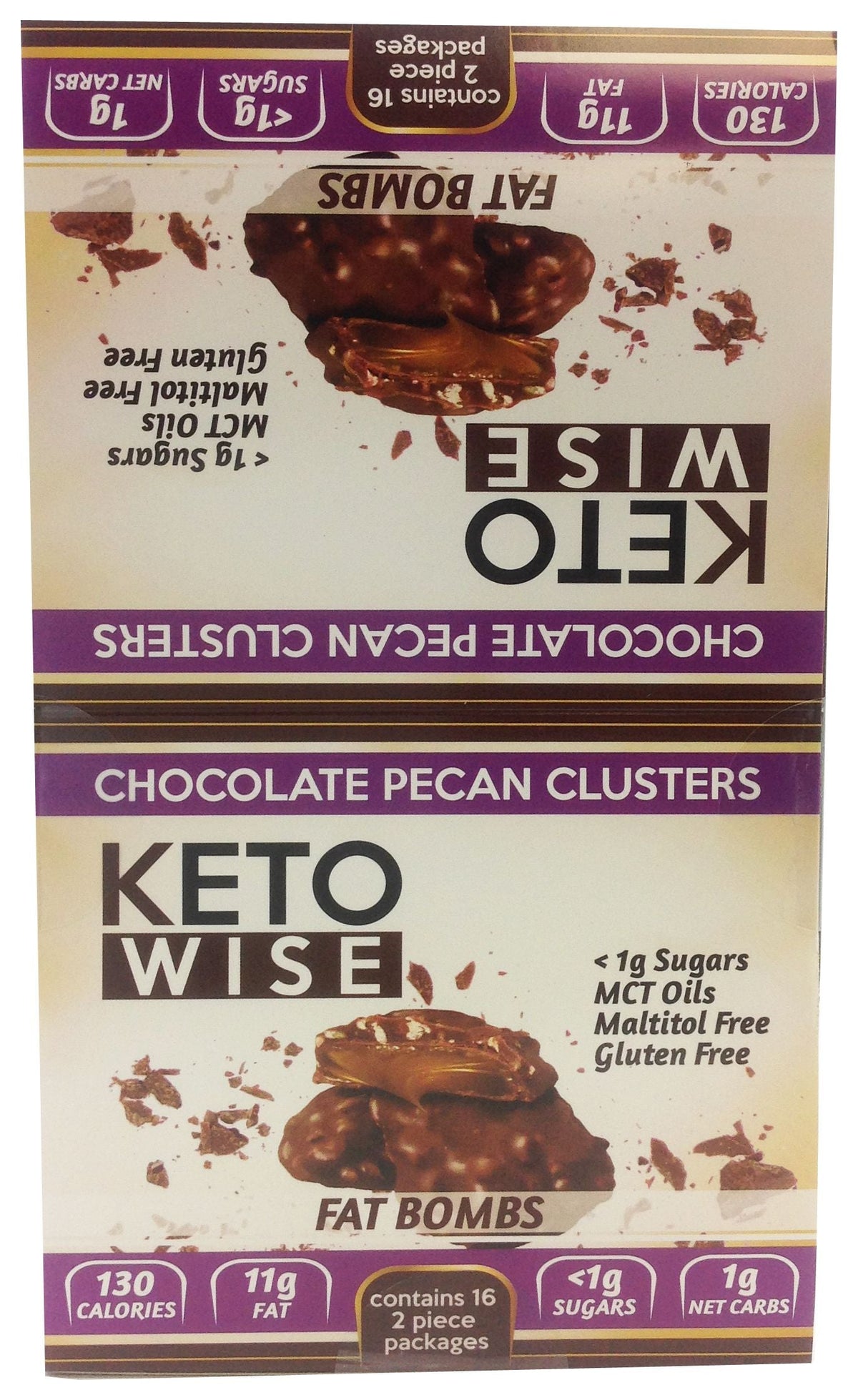 #Flavor_Chocolate Pecan Clusters #Size_16 bars