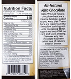 Healthsmart Keto Wise Solid Chocolate Fat Bombs - Dark Chocolate 6 bars