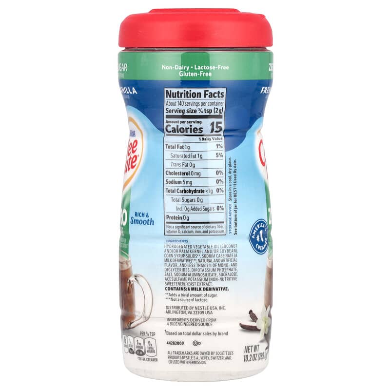 Nestle Sugar Free Coffee Mate Powder - French Vanilla