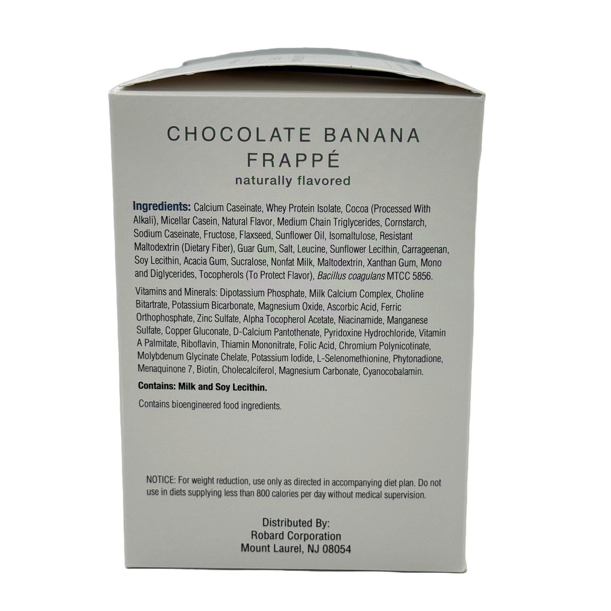 Numetra 20g Protein Frappe - Chocolate Banana