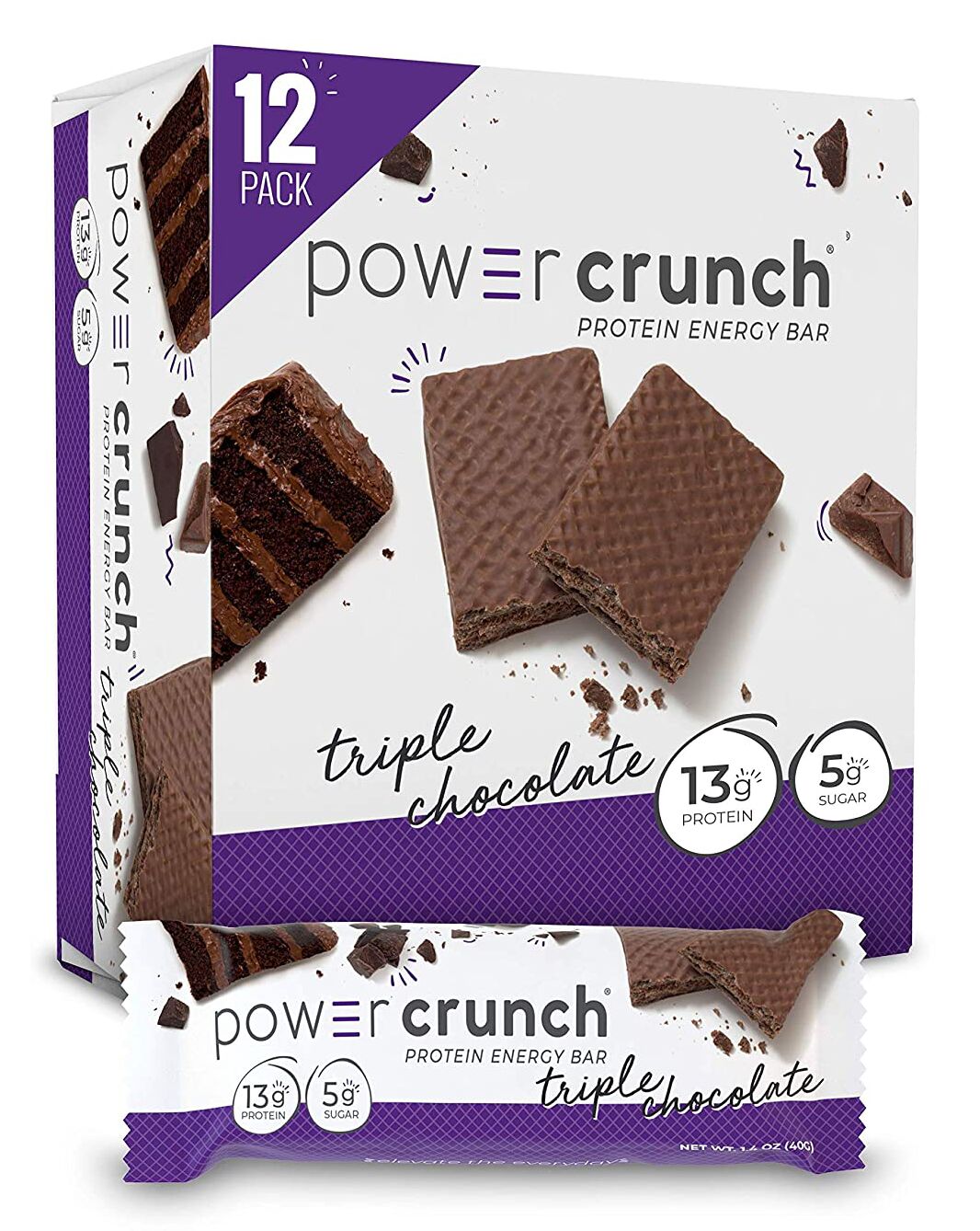 BNRG Power Crunch Protein Bars - Triple Chocolate