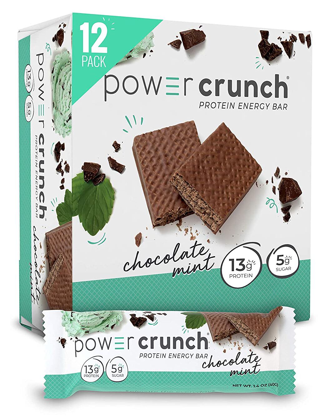 BNRG Power Crunch Protein Bars - Chocolate Mint