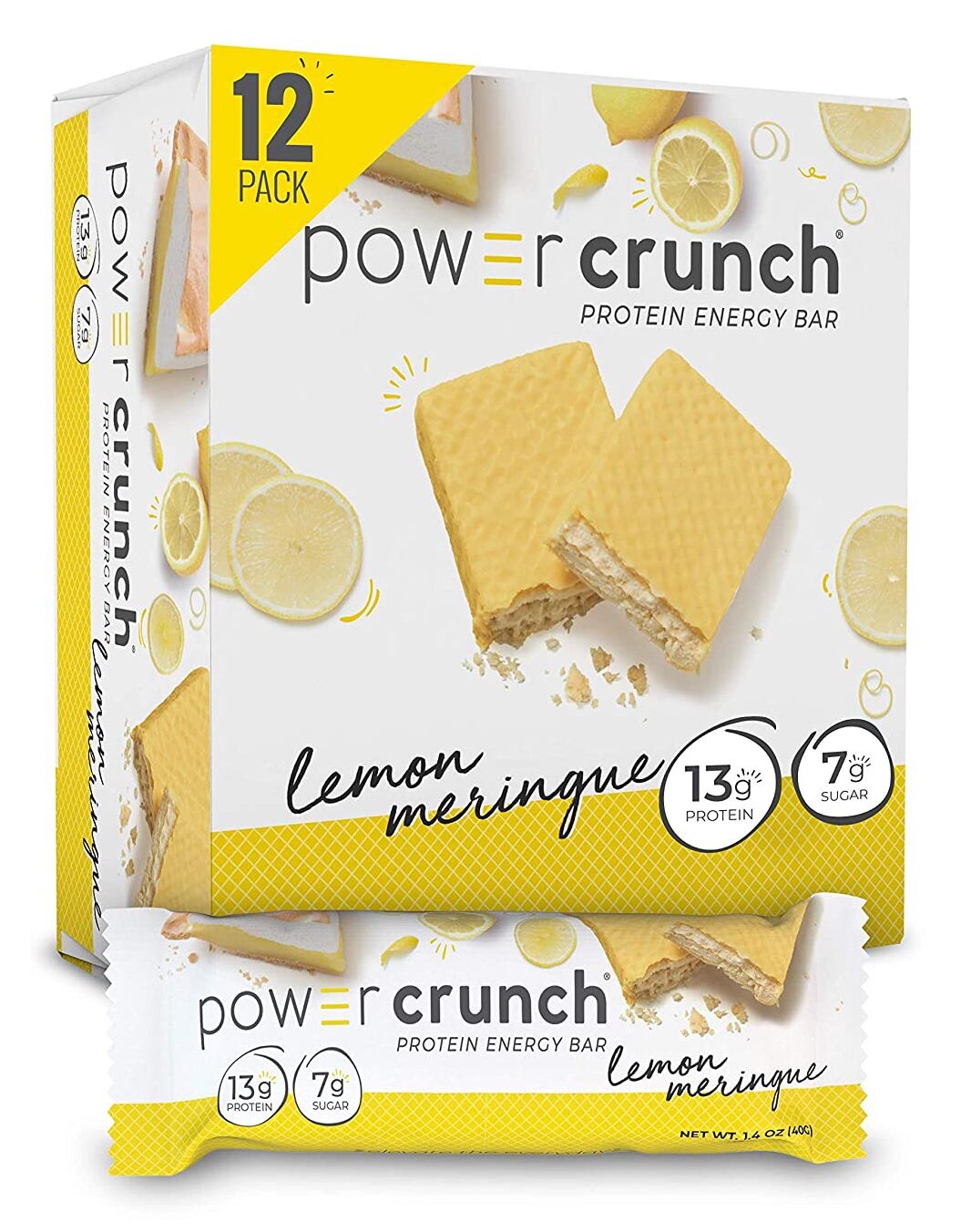 BNRG Power Crunch Protein Bars - Lemon Meringue 1 Bar
