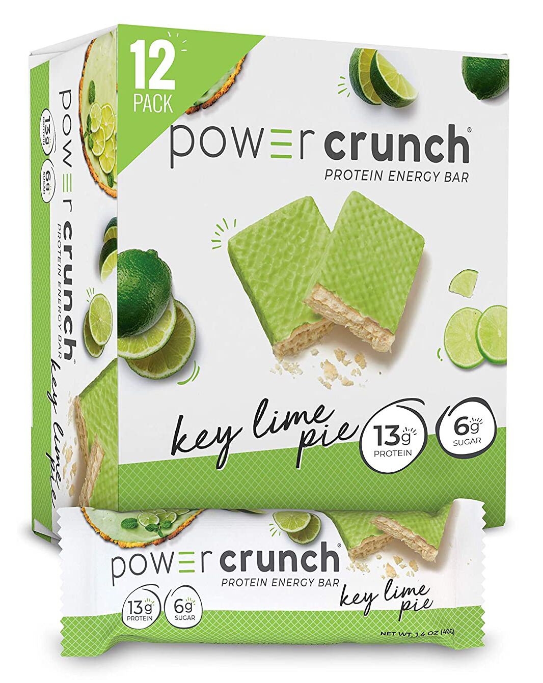 BNRG Power Crunch Protein Bars - Key Lime Pie