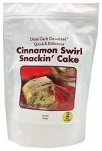 Dixie USA Carb Counters Snackin' Cake Mix - Cinnamon Swirl, 4.6 oz.