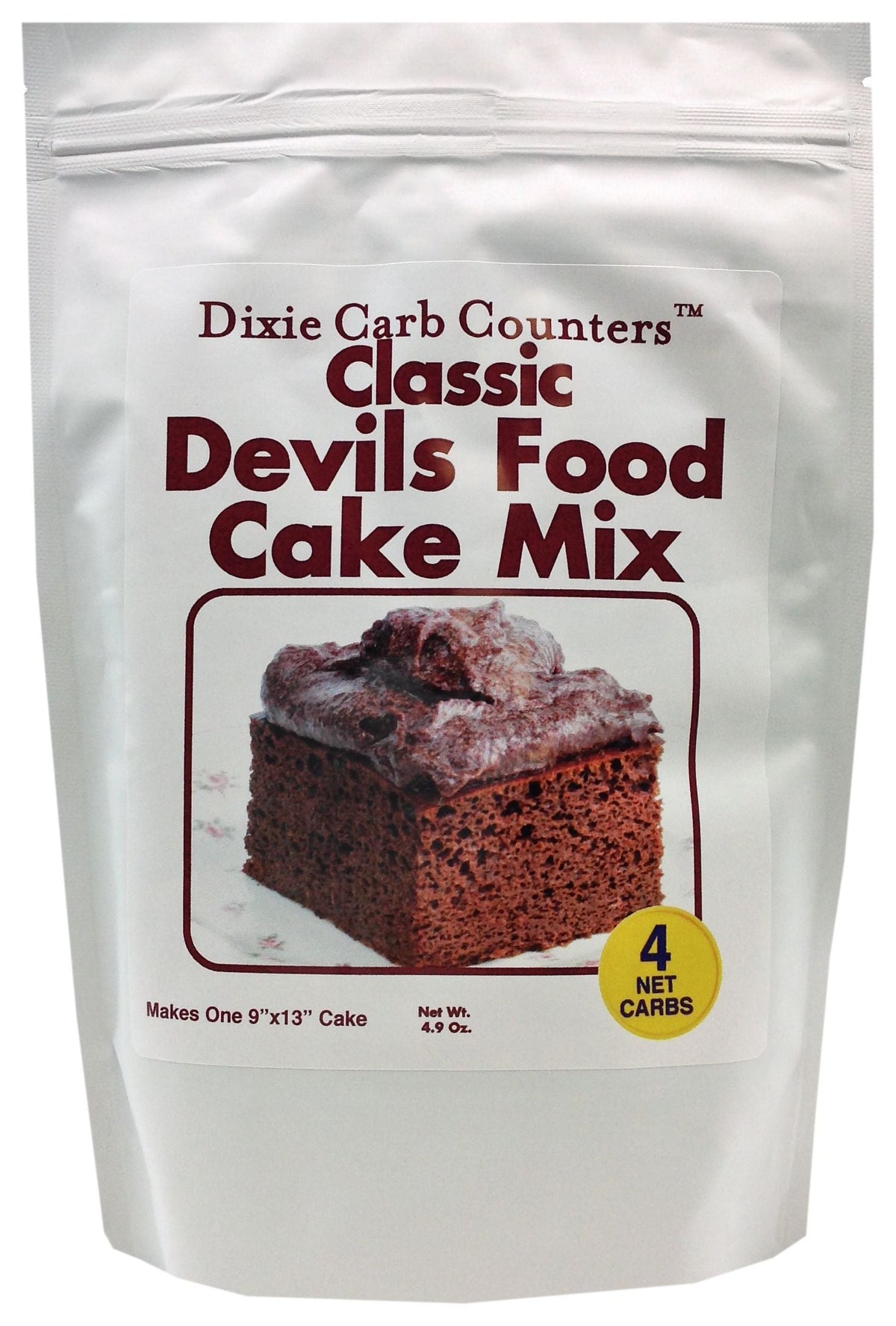 Dixie USA Carb Counters Cake Mix 4.9 oz.
