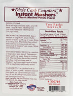 Dixie USA Carb Counters Instant Mashers - Classic Flavor, 5.9 oz.