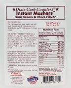 Dixie USA Carb Counters Instant Mashers - Sour Cream & Chive, 6.7 oz.