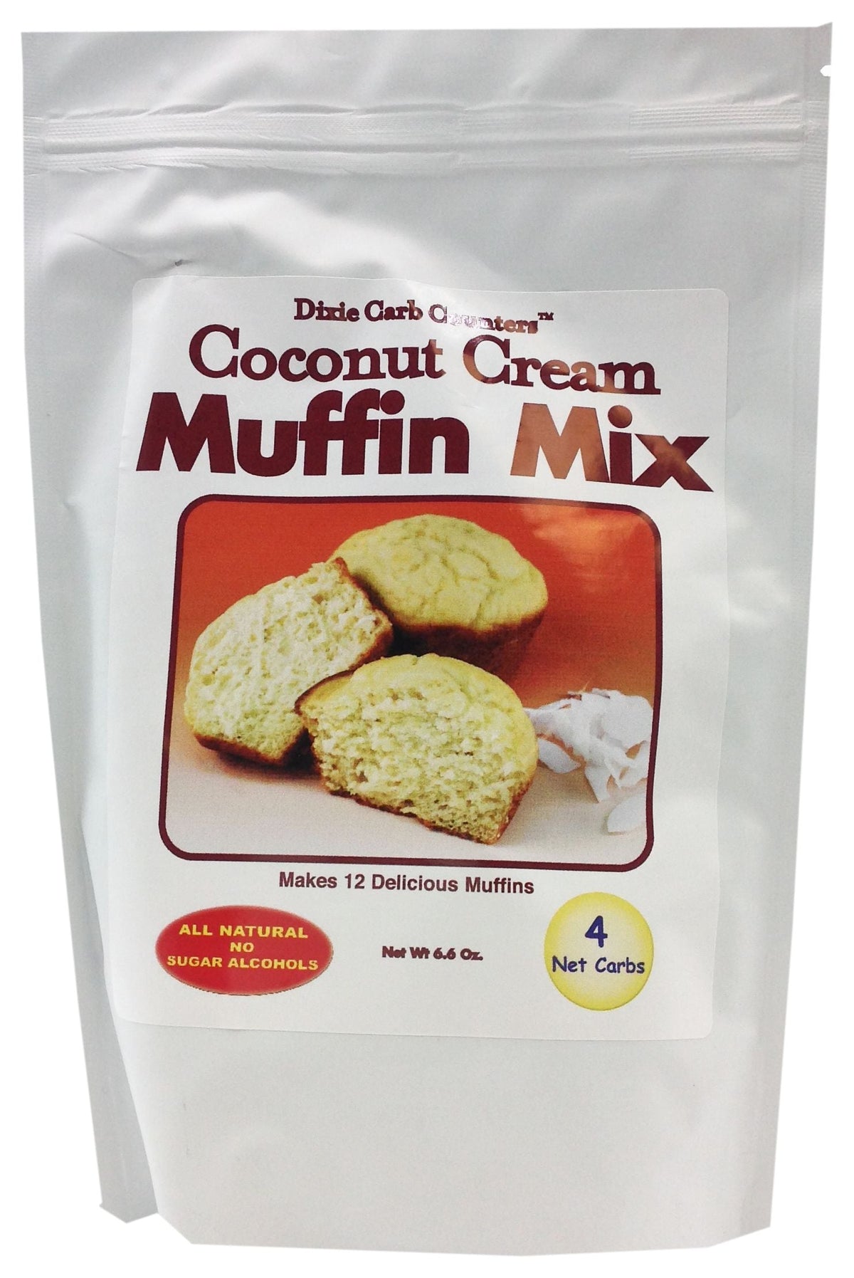 Dixie USA Carb Counters Muffin Mix - Coconut Cream (6.6 oz)