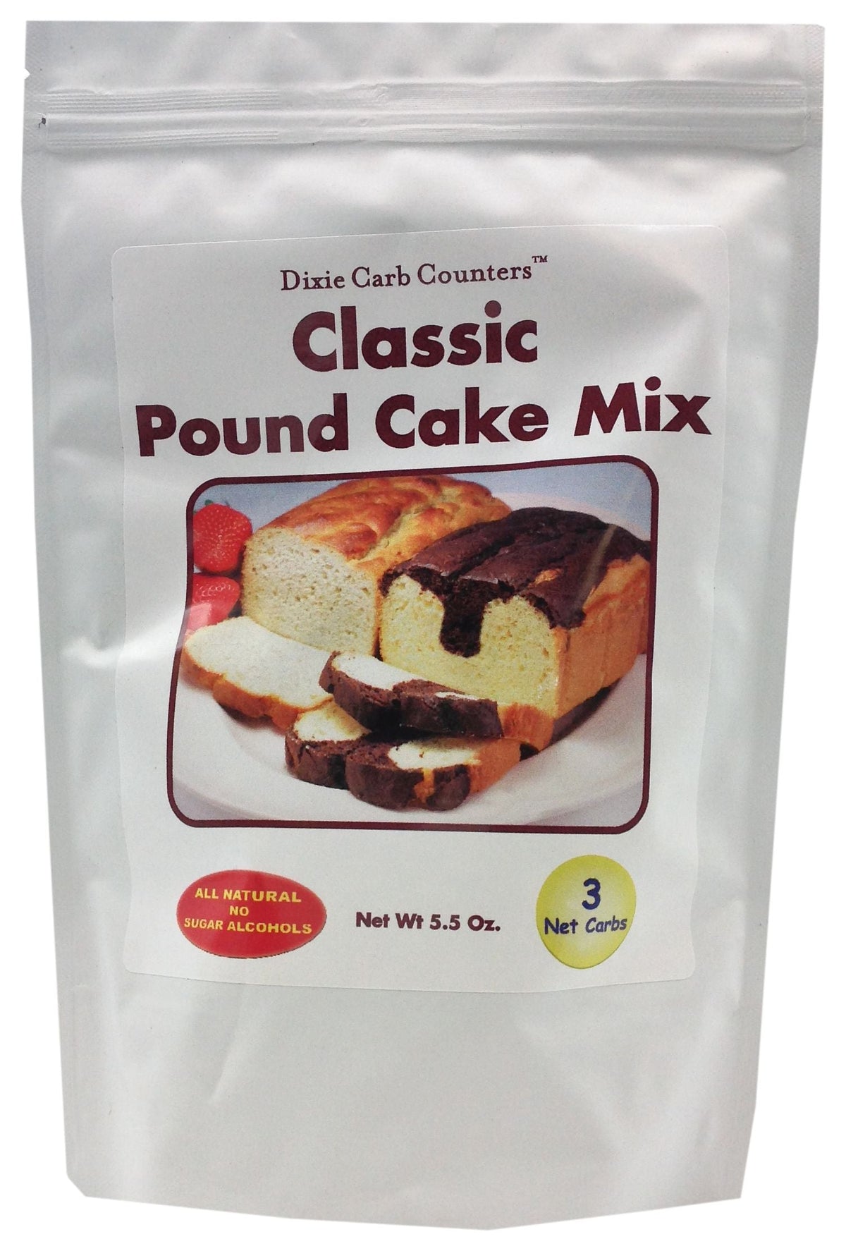 Dixie USA Carb Counters Pound Cake Mix - Classic 5.5 oz.