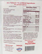 Dixie USA Carb Counters Pound Cake Mix - Lemon 6 oz.