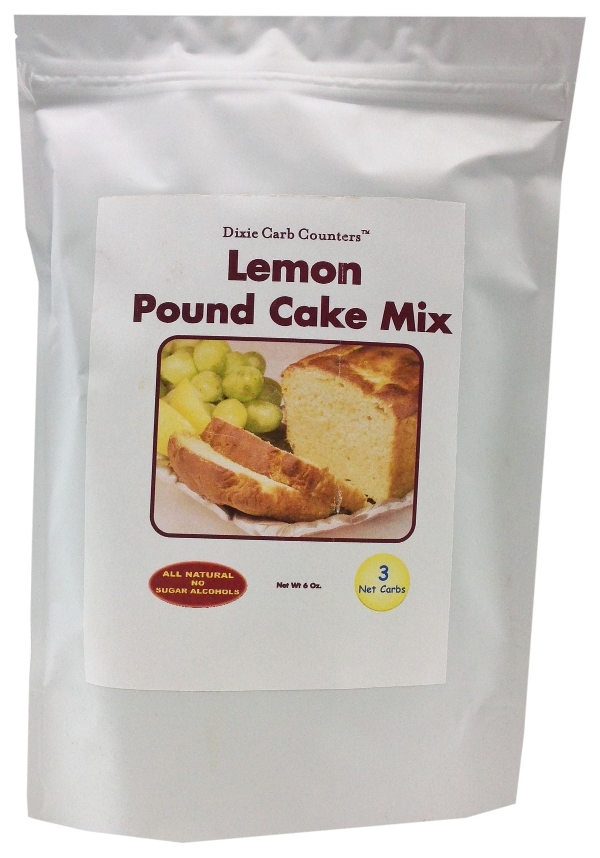 Dixie USA Carb Counters Pound Cake Mix - Lemon 6 oz.