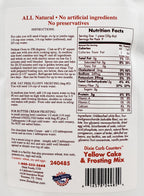 Dixie USA Carb Counters Snackin' Cake Mix - Yellow Cake with Frosting, 7 oz.