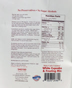 Dixie USA Carb Counters Cupcake & Frosting Mix - White, 7.6 oz