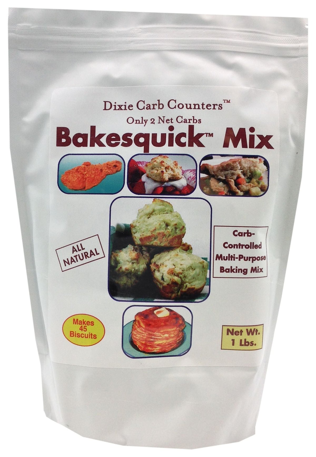 Dixie USA Carb Counters Bakesquick Mix bag