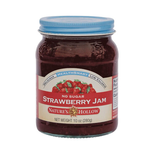 Nature's Hollow HealthSmart Sugar Free Jam, 10 oz. / Strawberry.