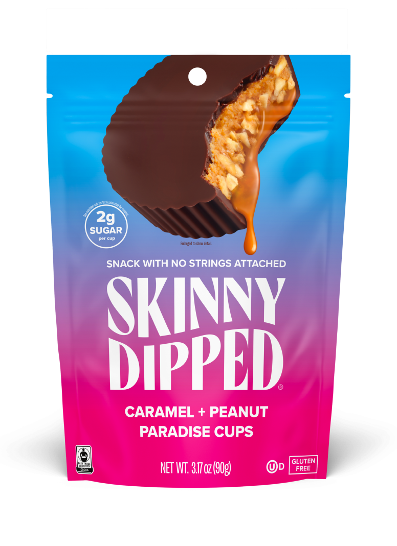 SkinnyDipped Cups - Caramel Peanut Paradise One Bag