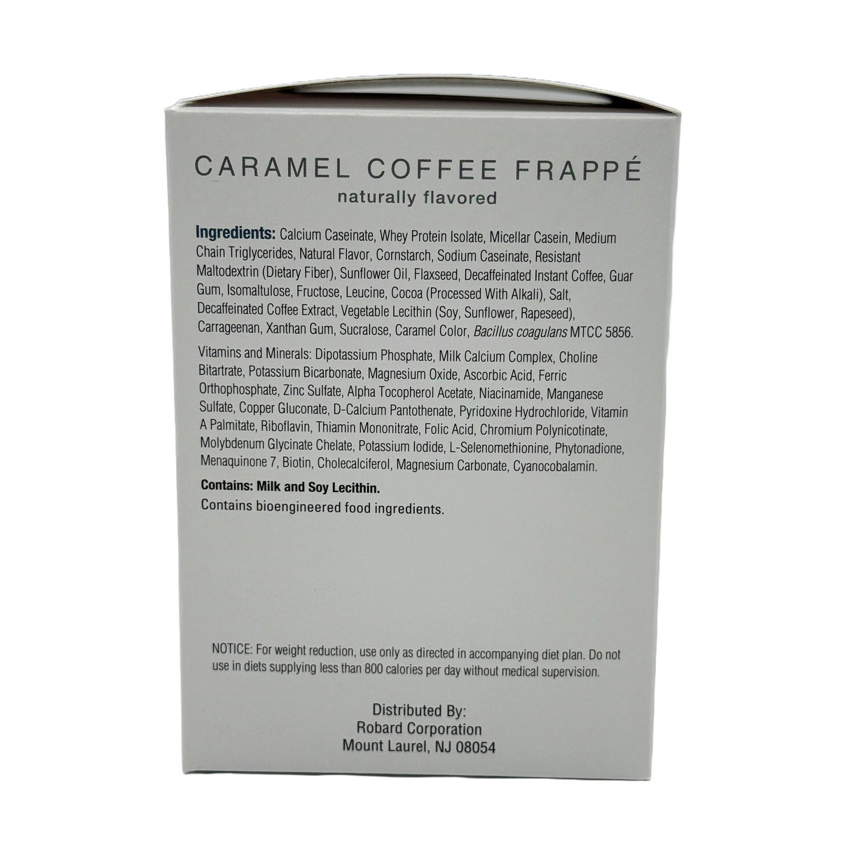Numetra 20g Protein Frappe - Caramel Coffee