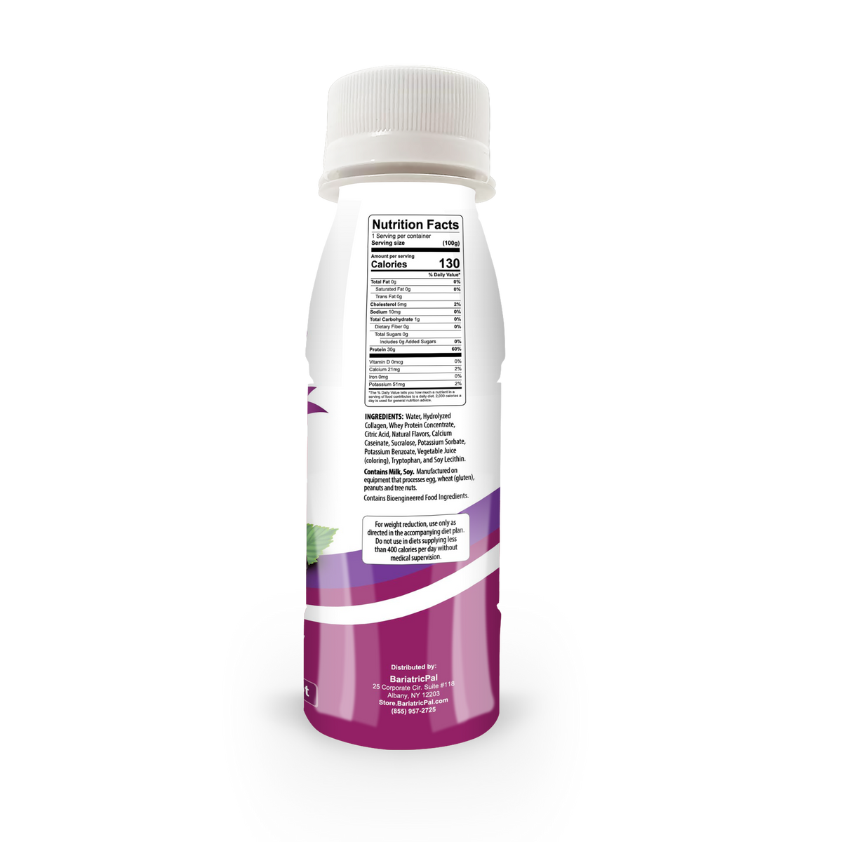 Whey & Collagen Protein Power Pro Shots, Wild Berry, image 3