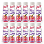 Inspire 30g Whey & Collagen Complete Protein Power Pro Shots - Fruit Punch - 12-Pack