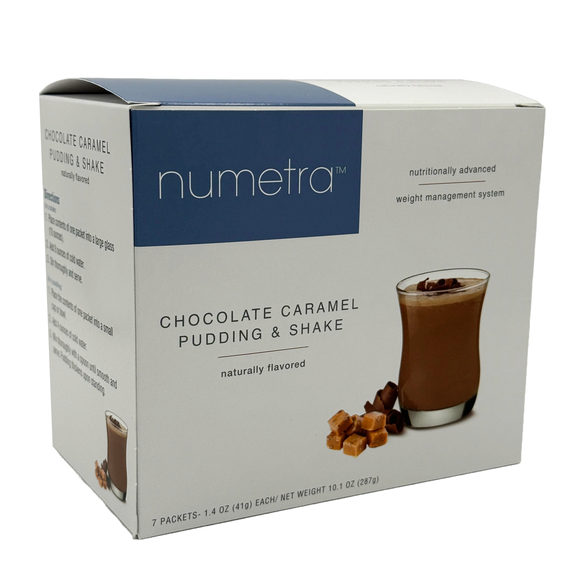 Numetra 20g Protein Pudding & Shakes - Chocolate Caramel