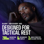 Frog Fuel Reset: Sleep + Recovery Collagen Protein Shot, 1 fl. oz, Chamomile Honey Citrus