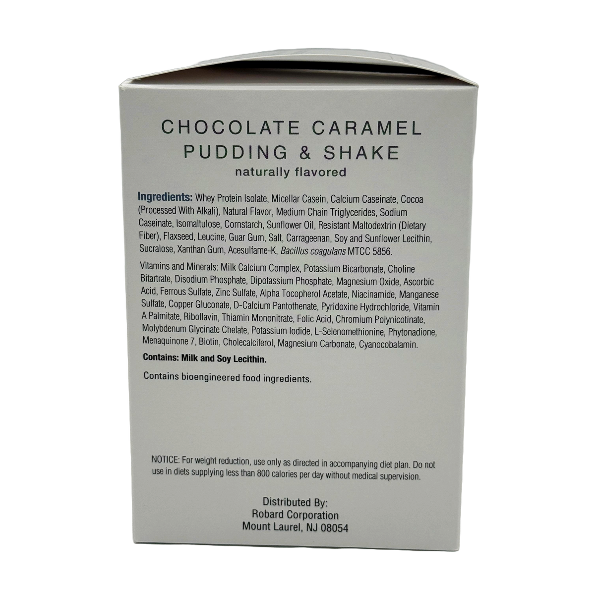 Numetra 20g Protein Pudding & Shakes - Chocolate Caramel