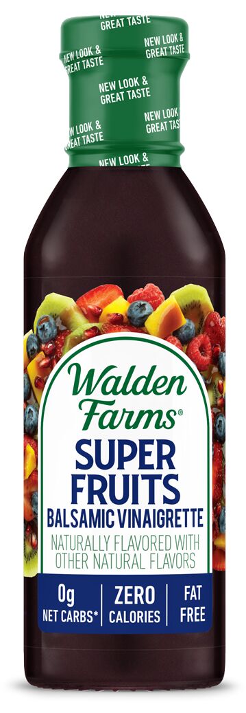 Walden Farms Vinaigrette, Super Fruits Balsamic flavor.