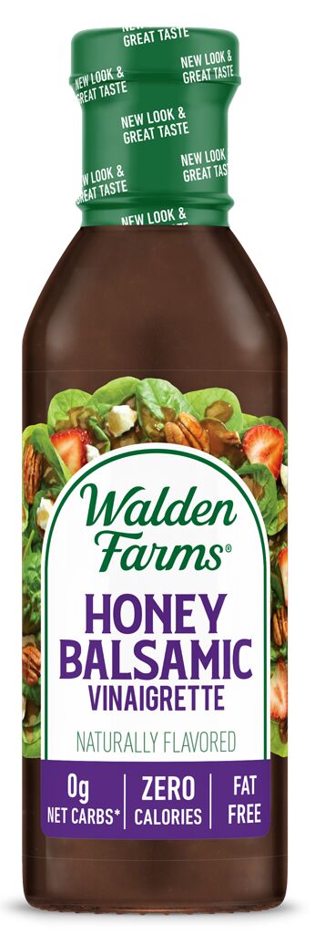 Walden Farms Vinaigrette, Honey Balsamic flavor.