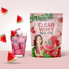 Inspire Clear Whey Protein Powder - Watermelon - 20 Servings