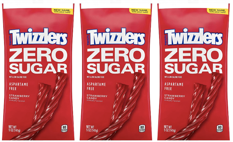 Hershey's Zero Sugar Twizzlers - 3-Pack