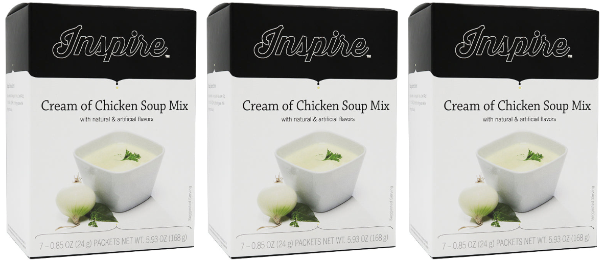 Inspire Protein Soup - Cream of Chicken - High-quality Soups at Store