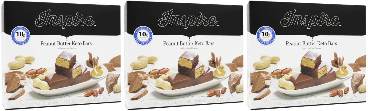 Inspire Keto Protein Bars - Peanut Butter - High-quality Protein Bars at Store